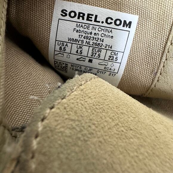 Sorel Farah Suede Short Boots Size 6.5 - Picture 8 of 8
